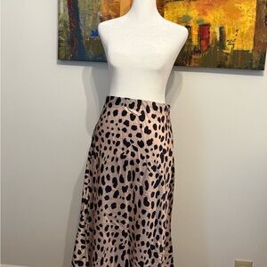 Lala Factory Leopard Print Women's Skirt